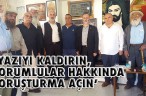 ALİ YERAL, ‘YAZIYI KALDIRIN, SORUMLULAR HAKKINDA SORUŞTURMA AÇIN’