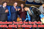 TOSÇELİK FEN LİSESİ’NDE MEZUNİYET COŞKUSU
