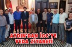 AYDIN’DAN İGC’YE VEDA ZİYARETİ
