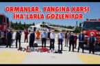 ORMANLAR, YANGINA KARŞI İHA’LARLA GÖZLENİYOR