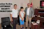 EĞİTİMDEKİ BAŞARIYI ÖNEMSİYORUZ