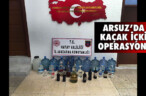 ARSUZ’DA KAÇAK İÇKİ OPERASYONU