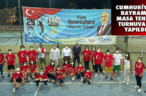 CUMHURİYET BAYRAMI MASA TENİSİ TURNUVASI YAPILDI