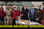 DESTANIN RESİMLERİ SERGİLENDİ