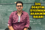 İSTE ÖĞRETİM ÜYESİNDEN AKADEMİK BAŞARI
