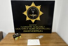 HATAY’DA 2000 ADET CAPTAGON VE 145 GRAM METAMFETAMİN ELE GEÇİRİLDİ