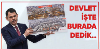 BAKAN KURUM, ‘EVET BEN ŞANTİYE ŞEFİYİM, BUNUNLA DA GURUR DUYUYORUM’