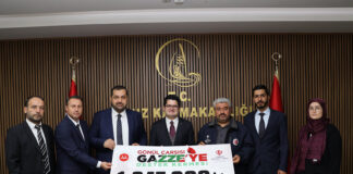 1 MİLYON 247 BİN LİRA TOPLANDI, KAYMAKAM EROĞLU TEŞEKKÜR ETTİ