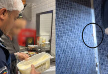 ALIŞVERİŞ MERKEZİNDEKİ RESTORANLARDA ‘SAĞLIKSIZ’ GÖRÜNTÜLER