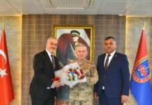 BAŞKAN GÜL’DEN, TUĞGENERAL KARACA’YA ZİYARET