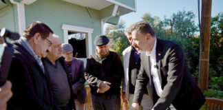 BAŞKAN ÜSTÜN’DEN HİZMET ÇIKARMASI