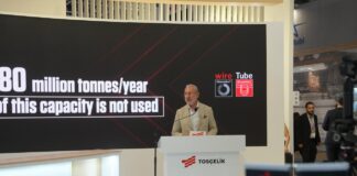 TOSYALI, DÜNYANIN EN ÖNEMLİ DEMİR-ÇELİK FUARI TUBE & WİRE’DA YİNE BAŞROLDEYDİ