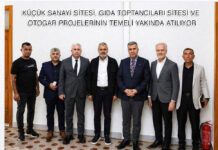 KÜÇÜK SANAYİ SİTESİ, GIDA TOPTANCILARI SİTESİ VE OTOGAR PROJELERİNİN TEMELİ YAKINDA ATILIYOR