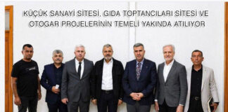 KÜÇÜK SANAYİ SİTESİ, GIDA TOPTANCILARI SİTESİ VE OTOGAR PROJELERİNİN TEMELİ YAKINDA ATILIYOR