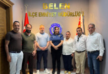 BELEN EMNİYET MÜDÜRÜ ŞEYMA CEVİZOĞLU’NA HAYIRLI OLSUN ZİYARETİ