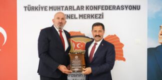 VALİ MASATLI’YA ‘ASRIN VALİSİ’ ÖDÜLÜ