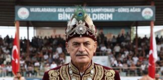 YAYLADAĞI’NDA GÜREŞ AĞALIĞI BİNALİ YILDIRIM’A EMANET