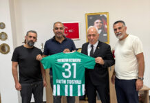 FATİH TOSYALI’YA MEYDAN SPOR FORMASI