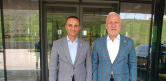 EMNİYET MÜDÜRÜ GÜNEŞ’TEN FATİH TOSYALI’YA VEDA ZİYARETİ