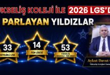 YÜKSELİŞ KOLEJİ İLE 2026 LGS’DE PARLAYAN YILDIZLAR!