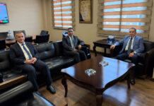 REKTÖR DURUEL’DEN RECEP ATAKAŞ’A İŞ BİRLİĞİ ZİYARETİ