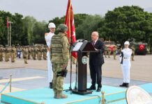 İSKENDERUN 2’NCİ AMFİBİ DENİZ PİYADE TUGAYI’NDA SANCAK GURURU