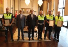 VALİ MASATLI, KAHRAMAN POLİSLERİN FEDAKÂRLIĞINI BELGEYLE ÖDÜLLENDİRDİ